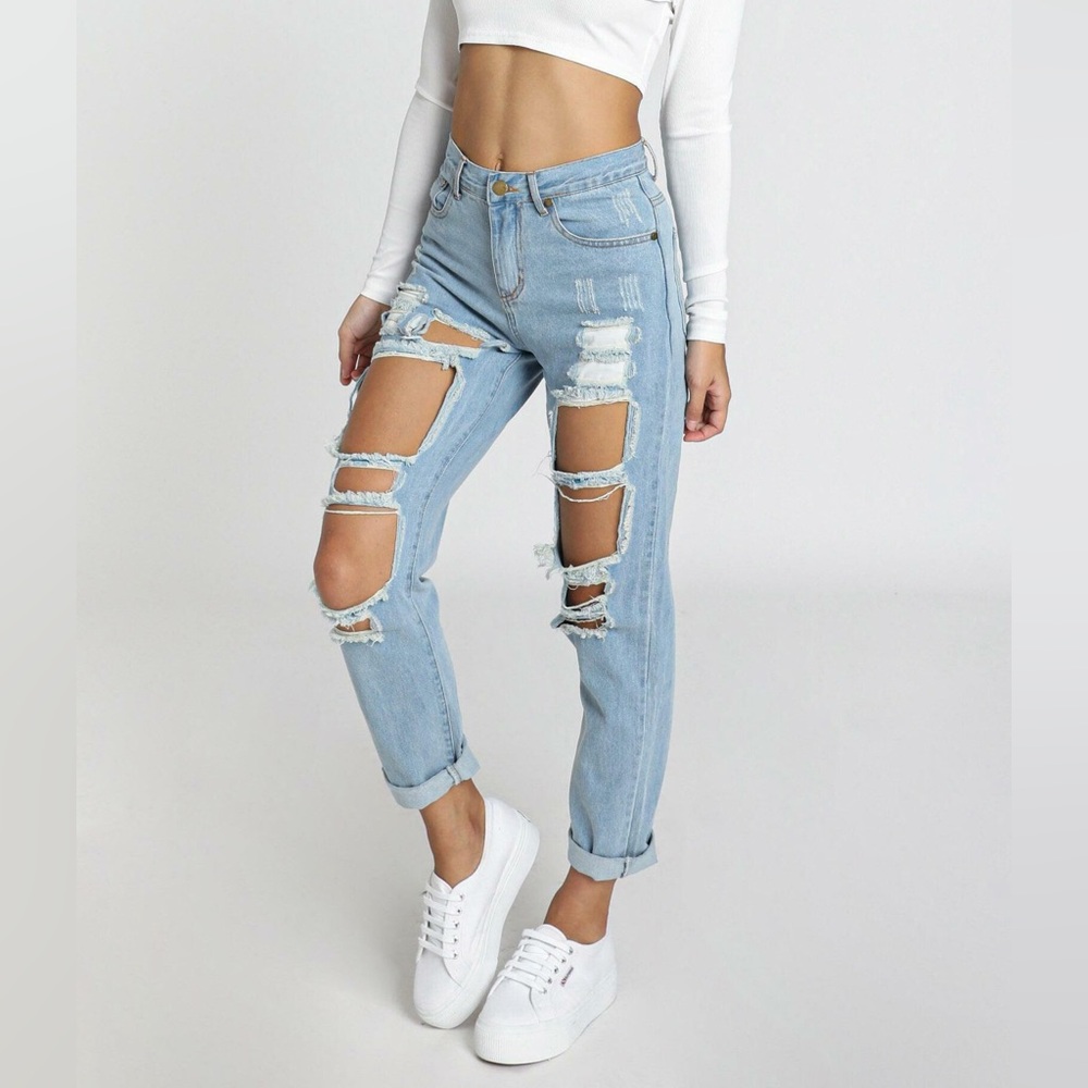 Showpo Django Boyfriend Jeans Size 10